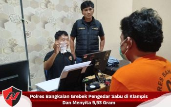 Polres Bangkalan Grebek Pengedar Sabu di Klampis Dan Menyita 5,53 Gram
