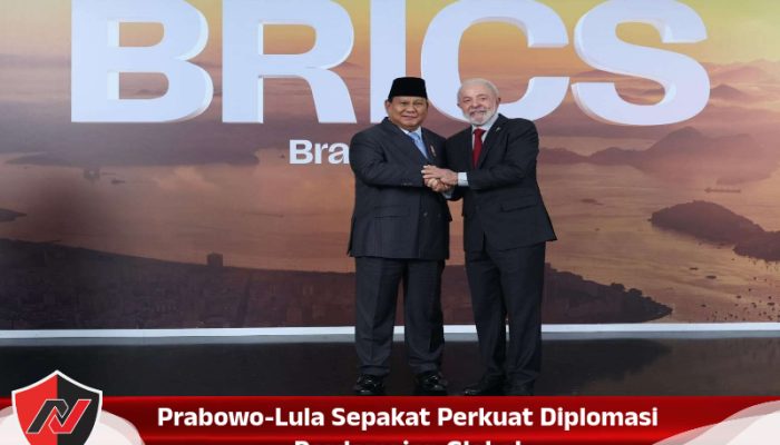 Prabowo-Lula Sepakat Perkuat Diplomasi Perdamaian Global
