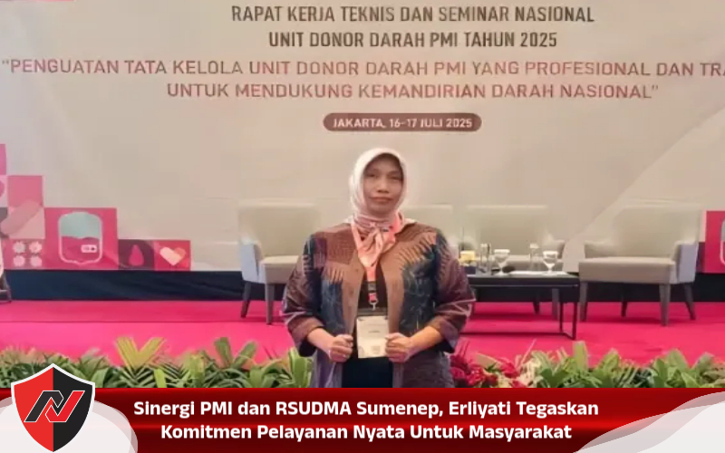 Sinergi PMI dan RSUDMA Sumenep, Erliyati Tegaskan Komitmen Pelayanan Nyata Untuk Masyarakat