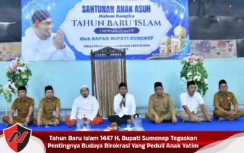 Tahun Baru Islam 1447 H, Bupati Sumenep Tegaskan Pentingnya Budaya Birokrasi Yang Peduli Anak Yatim