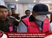 Terlibat Skandal Korupsi Proyek Kapal Majapahit, Sekretaris Dinas PUPR Kota Mojokerto Ditahan
