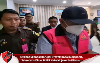 Terlibat Skandal Korupsi Proyek Kapal Majapahit, Sekretaris Dinas PUPR Kota Mojokerto Ditahan