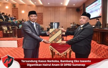 Tersandung Kasus Narkoba, Bambang Eko Iswanto Digantikan Hairul Anam Di DPRD Sumenep