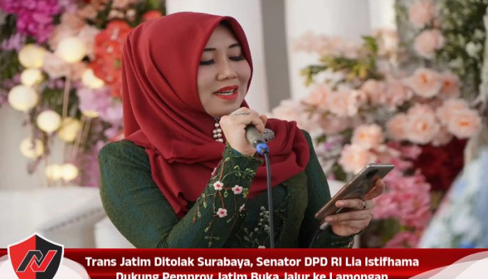 Trans Jatim Ditolak Surabaya, Senator DPD RI Lia Istifhama Dukung Pemprov Jatim Buka Jalur ke Lamongan