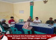 Warga Kedopok Kota Probolinggo Ancam Copot Tiang WiFi Ilegal, Vendor Diduga Langgar Aturan