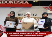 Arinna Makmur Sentosa Angkat Ul Daul dan Kuda Hias di Karnaval Kemerdekaan Sumenep