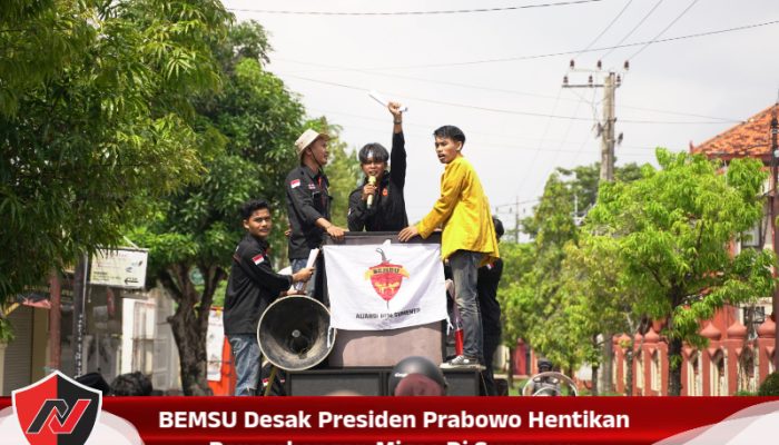 BEMSU Desak Presiden Prabowo Hentikan Penambangan Migas Di Sumenep