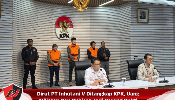 Dirut PT Inhutani V Ditangkap KPK, Uang Miliaran Dan Rubicon Jadi Barang Bukti