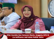 Efek Humble Dan Senyum Manis, Anggota DPD RI Lia Istifhama Jadi Idola Politik Jatim