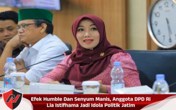 Efek Humble Dan Senyum Manis, Anggota DPD RI Lia Istifhama Jadi Idola Politik Jatim