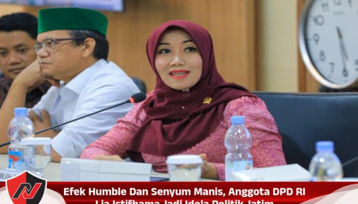 Efek Humble Dan Senyum Manis, Anggota DPD RI Lia Istifhama Jadi Idola Politik Jatim