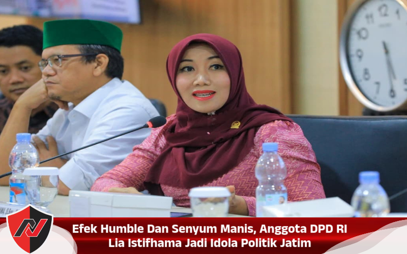Efek Humble Dan Senyum Manis, Anggota DPD RI Lia Istifhama Jadi Idola Politik Jatim