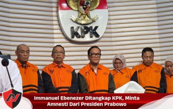 Immanuel Ebenezer Ditangkap KPK, Minta Amnesti Dari Presiden Prabowo