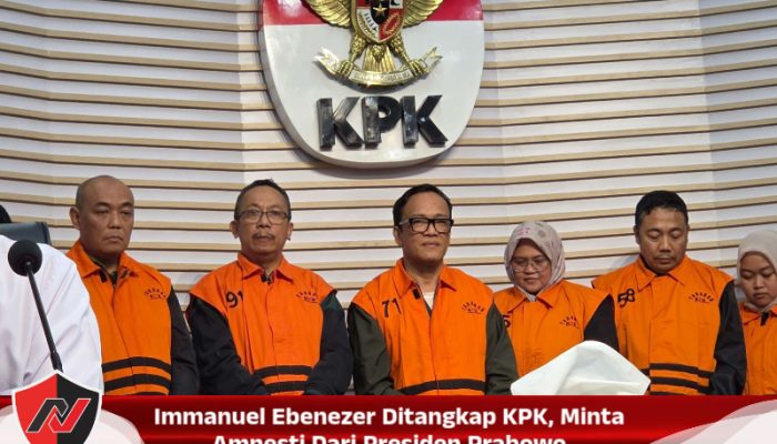 Immanuel Ebenezer Ditangkap KPK, Minta Amnesti Dari Presiden Prabowo Immanuel Ebenezer Ditangkap KPK, Minta Amnesti Dari Presiden Prabowo