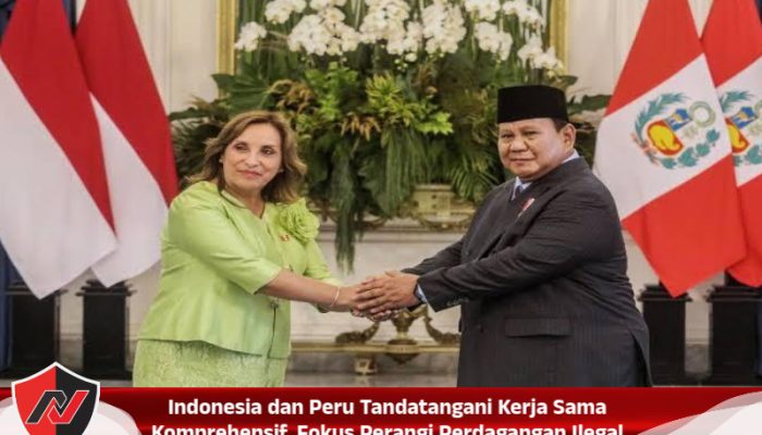 Indonesia dan Peru Tandatangani Kerja Sama Komprehensif, Fokus Perangi Perdagangan Ilegal