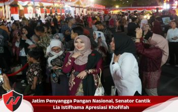 Jatim Penyangga Pangan Nasional, Senator Cantik Lia Istifhama Apresiasi Khofifah