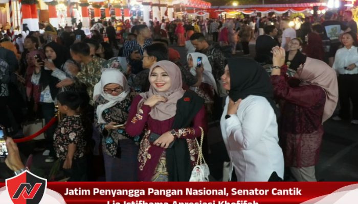 Jatim Penyangga Pangan Nasional, Senator Cantik Lia Istifhama Apresiasi Khofifah