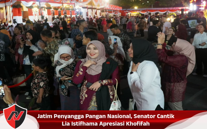 Jatim Penyangga Pangan Nasional, Senator Cantik Lia Istifhama Apresiasi Khofifah
