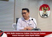 KPK Bidik Gubernur Kalbar Ria Norsan Dalam Kasus Korupsi Jalan Rp40 Miliar