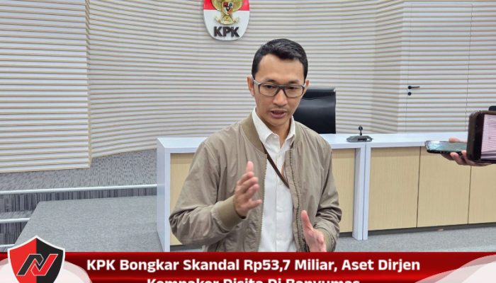 KPK Bongkar Skandal Rp53,7 Miliar, Aset Dirjen Kemnaker Disita Di Banyumas