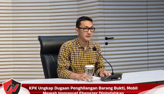 KPK Ungkap Dugaan Penghilangan Barang Bukti, Mobil Mewah Immanuel Ebenezer Dipindahkan