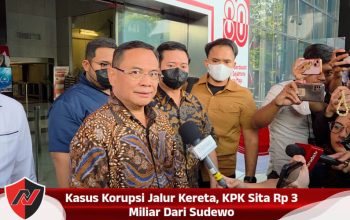 Kasus Korupsi Jalur Kereta, KPK Sita Rp 3 Miliar Dari Sudewo