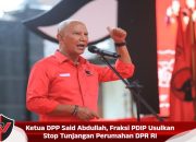 Ketua DPP Said Abdullah, Fraksi PDIP Usulkan Stop Tunjangan Perumahan DPR RI