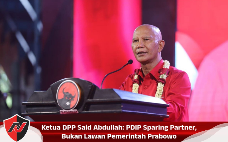 Ketua DPP Said Abdullah: PDIP Sparing Partner, Bukan Lawan Pemerintah Prabowo