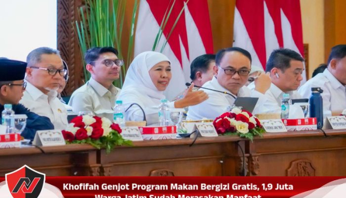 Khofifah Genjot Program Makan Bergizi Gratis, 1,9 Juta Warga Jatim Sudah Merasakan Manfaat