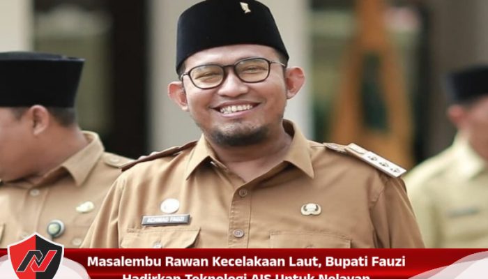 Masalembu Rawan Kecelakaan Laut, Bupati Fauzi Hadirkan Teknologi AIS Untuk Nelayan