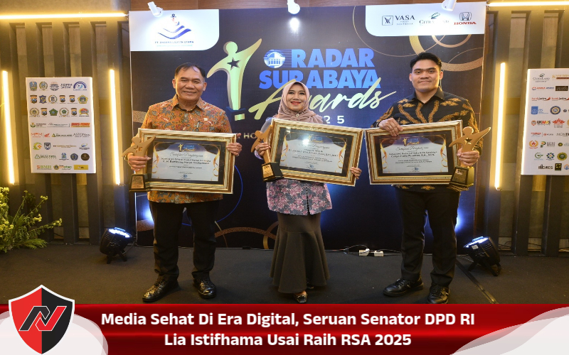 Media Sehat Di Era Digital, Seruan Senator DPD RI Lia Istifhama Usai Raih RSA 2025