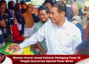 Mentan Amran Jawab Keluhan Pedagang Pasar Di Tengah Gencarnya Operasi Pasar Beras