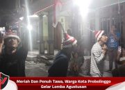 Meriah Dan Penuh Tawa, Warga Kota Probolinggo Gelar Lomba Agustusan