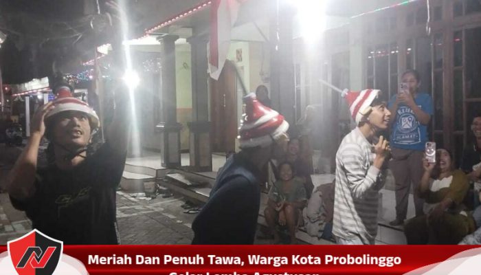 Meriah Dan Penuh Tawa, Warga Kota Probolinggo Gelar Lomba Agustusan