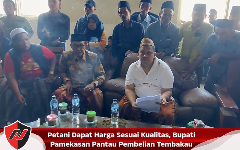 Petani Dapat Harga Sesuai Kualitas, Bupati Pamekasan Pantau Pembelian Tembakau