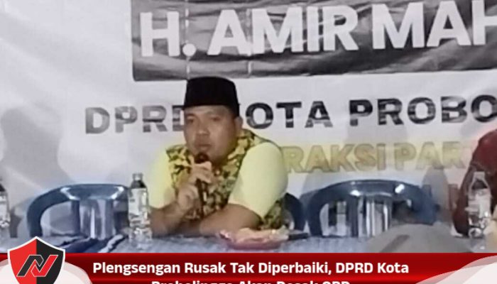Plengsengan Rusak Tak Diperbaiki, DPRD Kota Probolinggo Akan Desak OPD