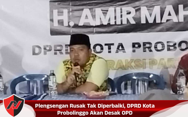 Plengsengan Rusak Tak Diperbaiki, DPRD Kota Probolinggo Akan Desak OPD