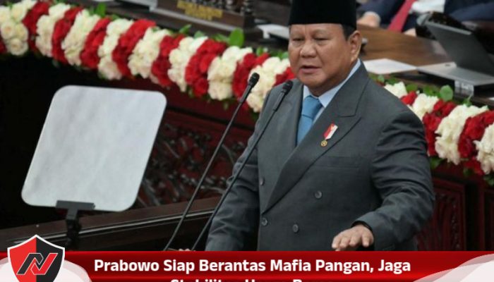 Prabowo Siap Berantas Mafia Pangan, Jaga Stabilitas Harga Beras