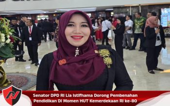 Senator DPD RI Lia Istifhama Dorong Pembenahan Pendidikan Di Momen HUT Kemerdekaan RI ke-80