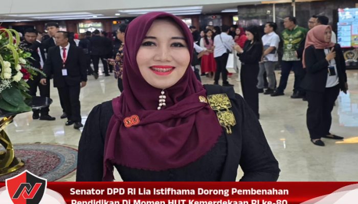 Senator DPD RI Lia Istifhama Dorong Pembenahan Pendidikan Di Momen HUT Kemerdekaan RI ke-80