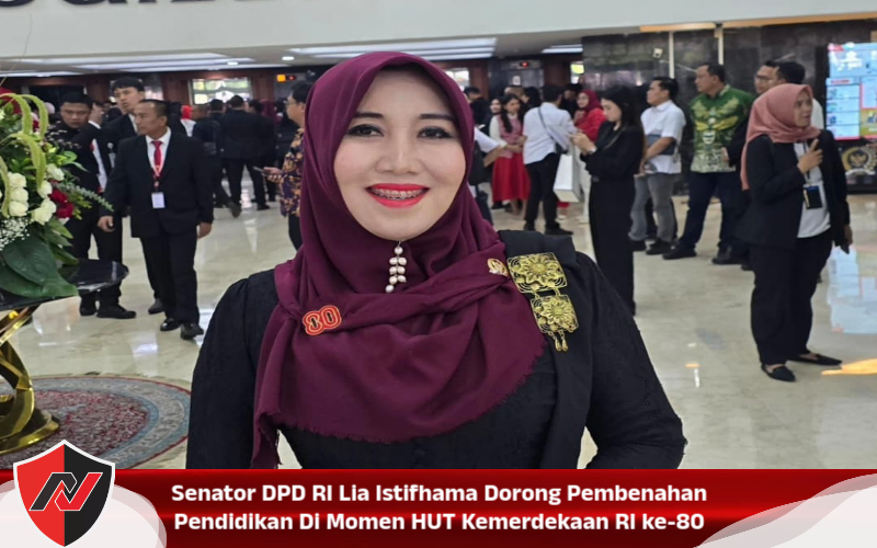 Senator DPD RI Lia Istifhama Dorong Pembenahan Pendidikan Di Momen HUT Kemerdekaan RI ke-80
