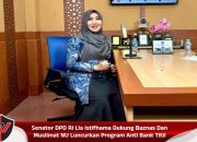 Senator DPD RI Lia Istifhama Dukung Baznas Dan Muslimat NU Luncurkan Program Anti Bank Titil