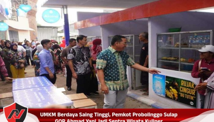 UMKM Berdaya Saing Tinggi, Pemkot Probolinggo Sulap GOR Ahmad Yani Jadi Sentra Wisata Kuliner