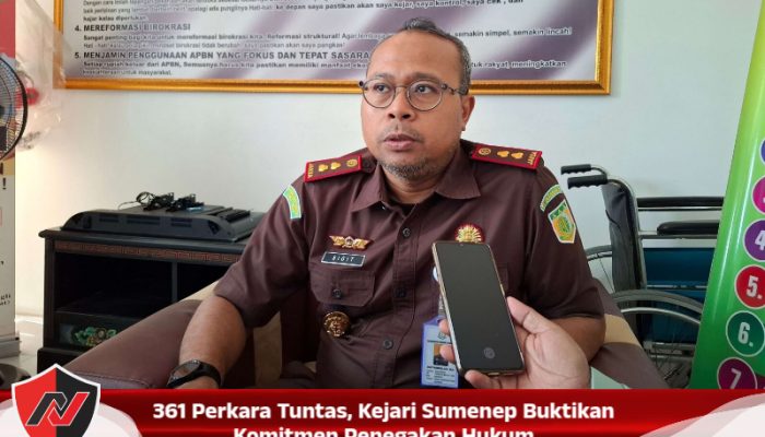 361 Perkara Tuntas, Kejari Sumenep Buktikan Komitmen Penegakan Hukum