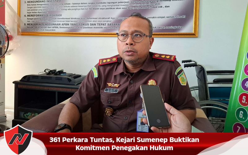 361 Perkara Tuntas, Kejari Sumenep Buktikan Komitmen Penegakan Hukum