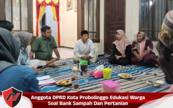 Anggota DPRD Kota Probolinggo Edukasi Warga Soal Bank Sampah Dan Pertanian