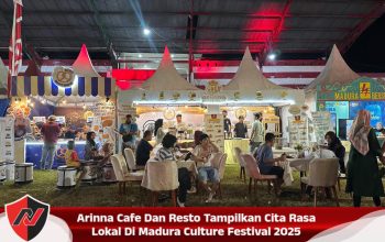 Arinna Cafe Dan Resto Tampilkan Cita Rasa Lokal Di Madura Culture Festival 2025