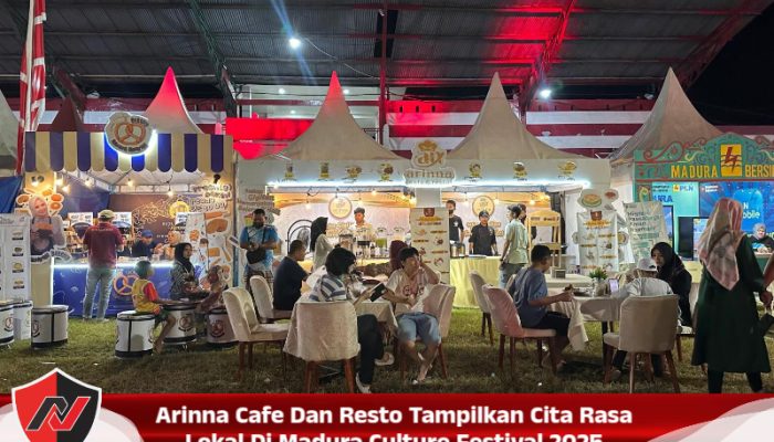 Arinna Cafe Dan Resto Tampilkan Cita Rasa Lokal Di Madura Culture Festival 2025