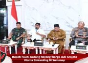 Bupati Fauzi, Gotong Royong Warga Jadi Senjata Utama Siskamling Di Sumenep