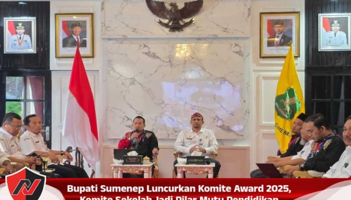 Bupati Sumenep Luncurkan Komite Award 2025, Komite Sekolah Jadi Pilar Mutu Pendidikan
